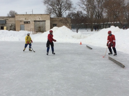 19 февраля 2020 года состоялась очередная игра первенства города Оренбурга по хоккею с мячом среди юношей 2003-2005 г.г.р. / МАУ «Спортивная школа № 8»